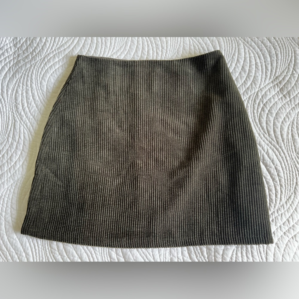 Corduroy Skirt